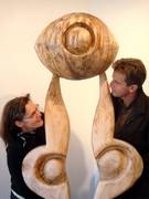 Yvonne und Dominic Schleich, <br>Die Gastgeber im Atelier Mettlen freuen uns auf Ihren Besuch